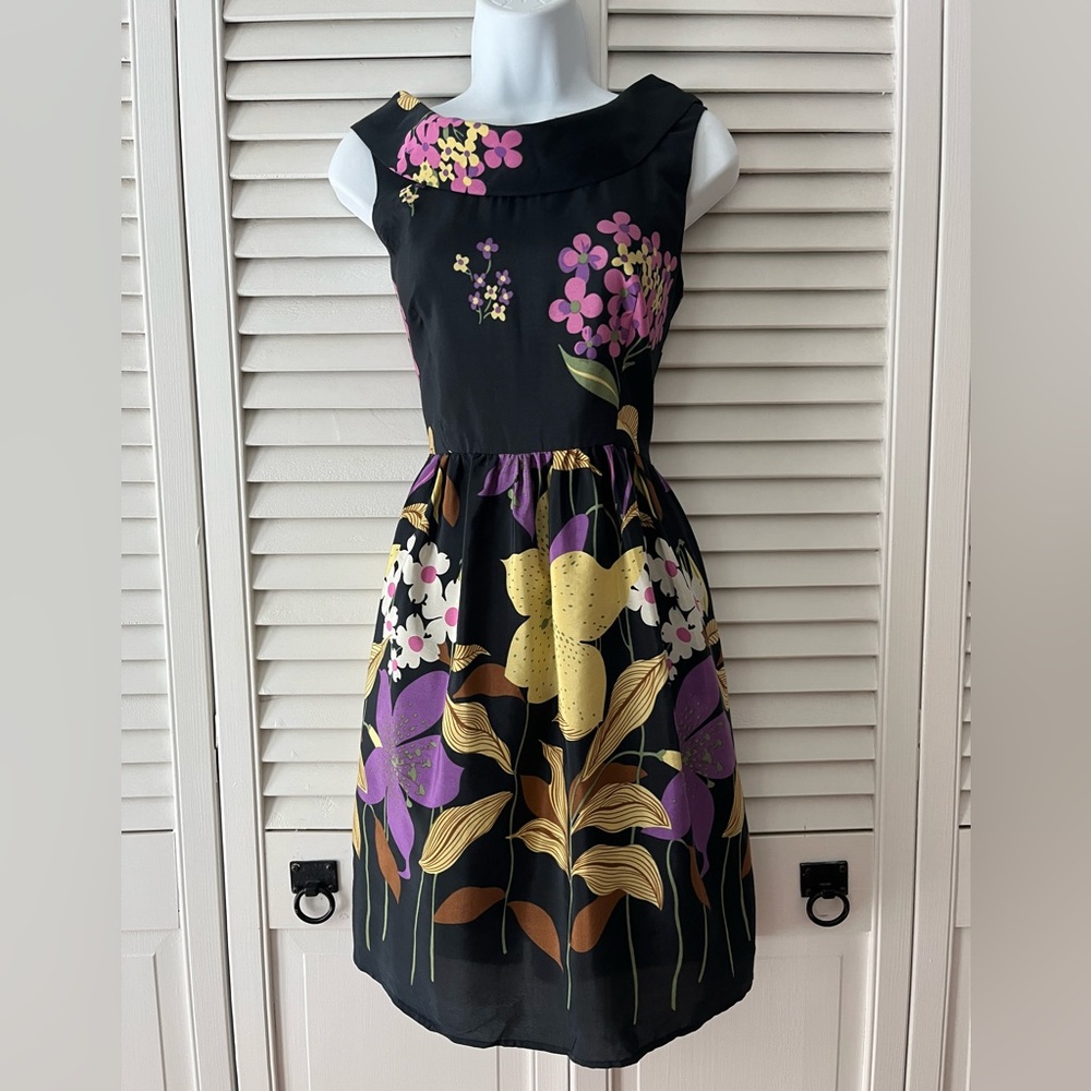 Core Lynn Calter Floral Dress Sz 4